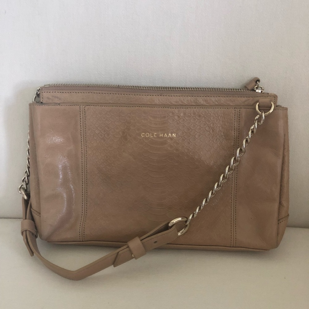 Cole Haan leather shoulder bag
